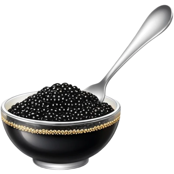 Caviar and spoon emoji