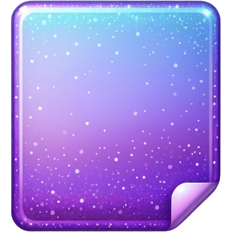 glitter documento confirmed purple mark emoji