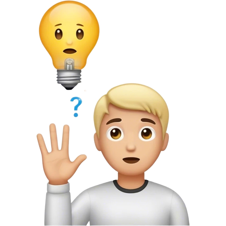 imagine basically showing the emojis “um i think so it’s obvious” emoji