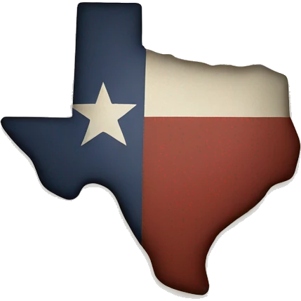 Shape of texas emoji