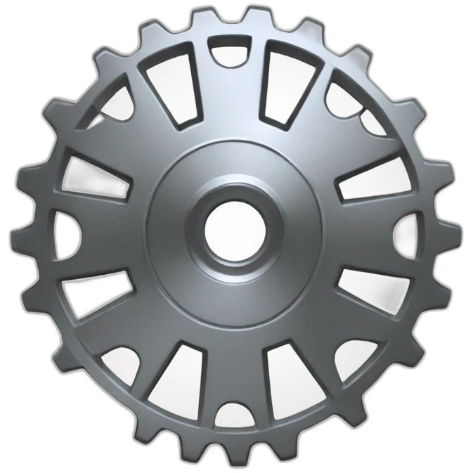 Automation cog wheel emoji