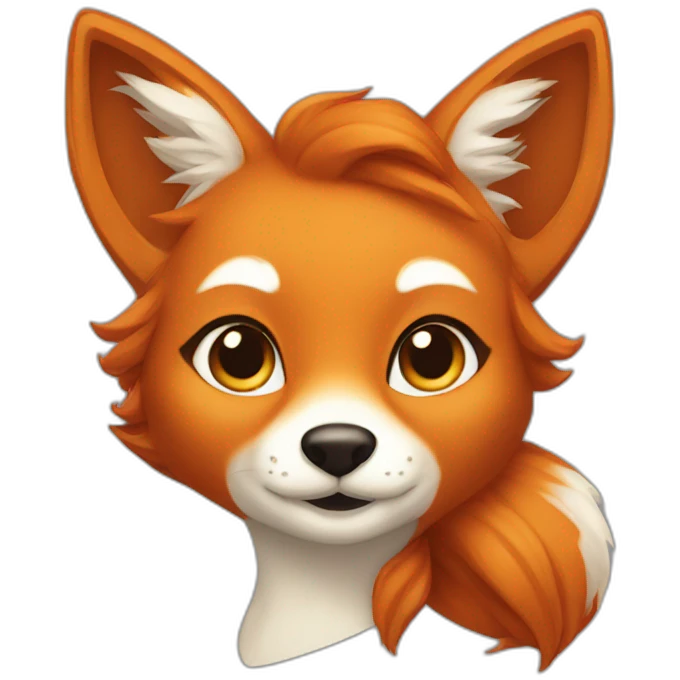 Gerl fox redhead emoji