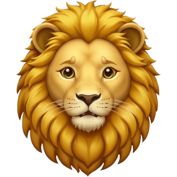 Lion smail emoji
