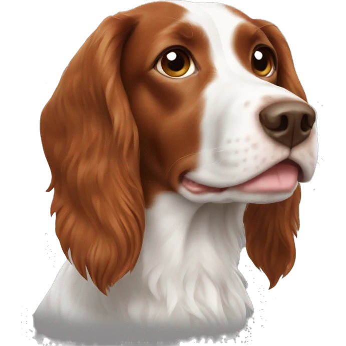 Brittany spaniel dog emoji