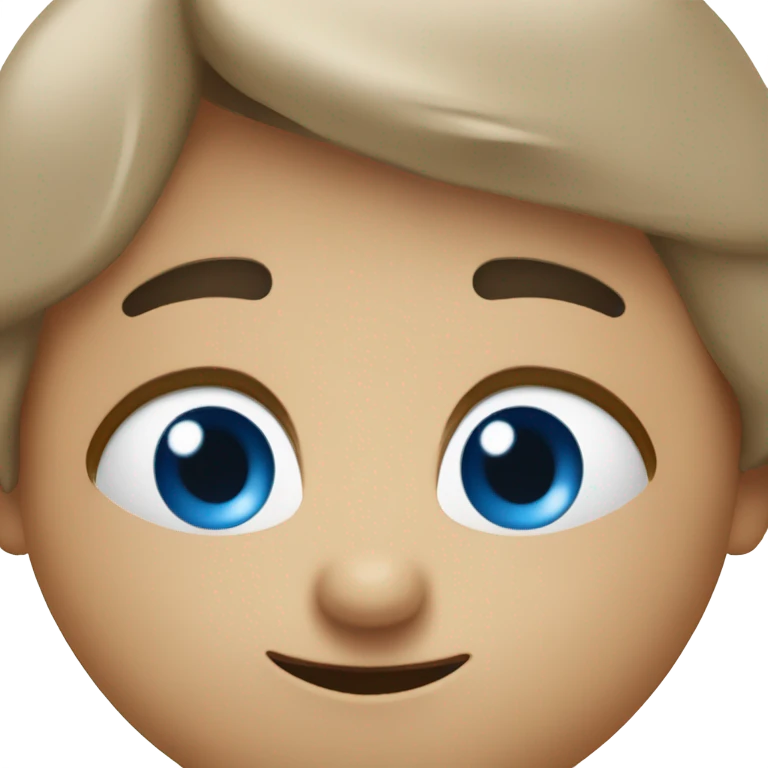 enamorado ojos azules emoji