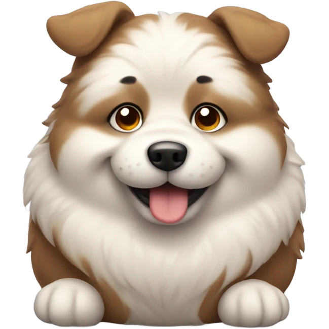 Fat dog emoji