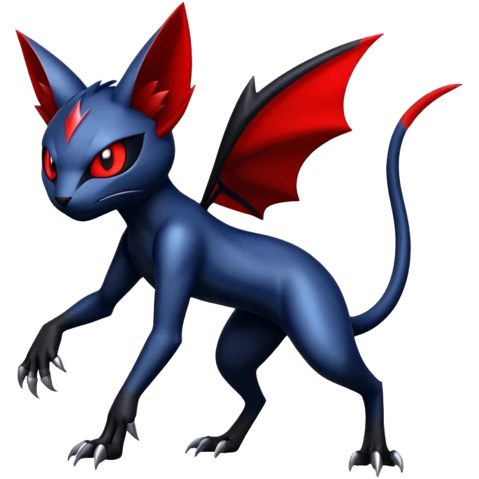 Shiny Dark Exotic Bisharp-Darkrai-Torracat-Scizor-Hybrid-Creature emoji