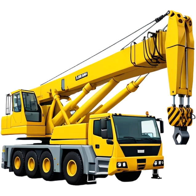 Crane - Liebherr LTM 1200-5.1 (Model Year: 2022) (Iconic colour: Yellow) emoji