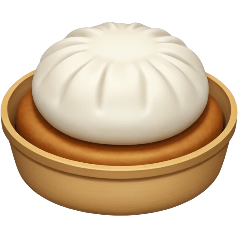 one NORMAL steamed bun WITH NO FACE!!! just a NORMAL STEAMED BUN!!! NO FACE!!!! THE BUN DOES NOT HAVE A FACE!!!! IT IS JUST A BUN!!!!!!!! emoji