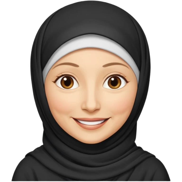 55 yaş başörtülü teyze emoji