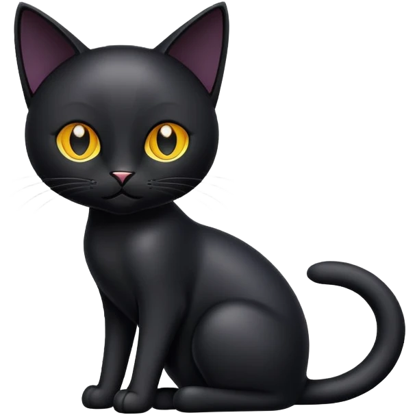 black cat emoji