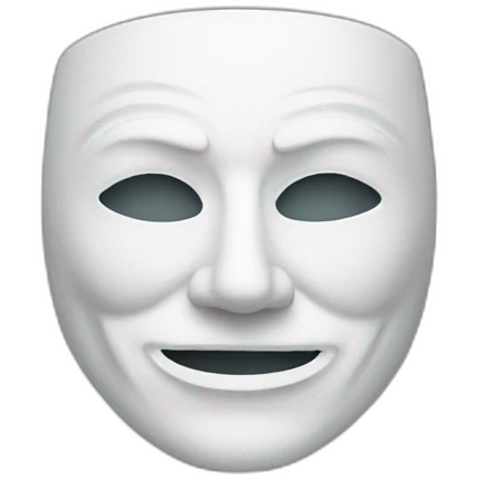Anonymous mask emoji