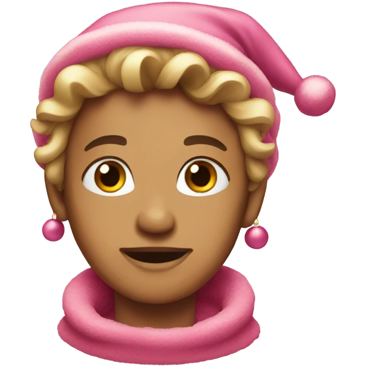 Pink Christmas  emoji