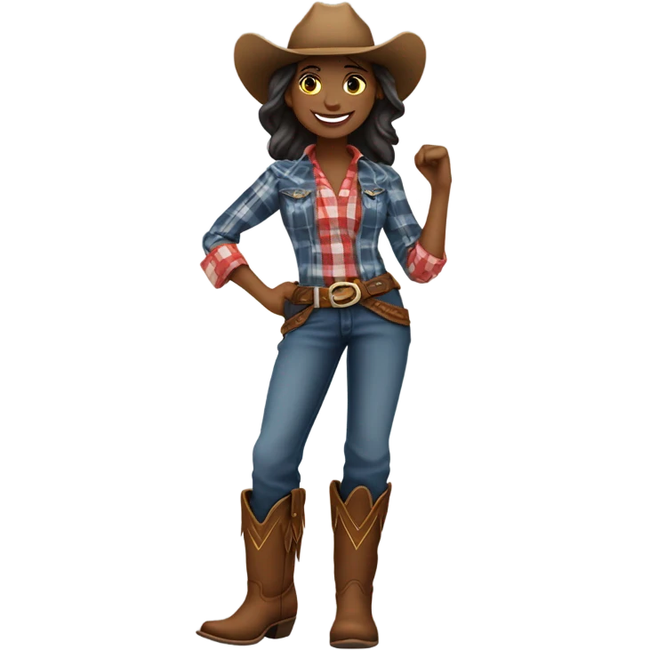 Cowgirl emoji