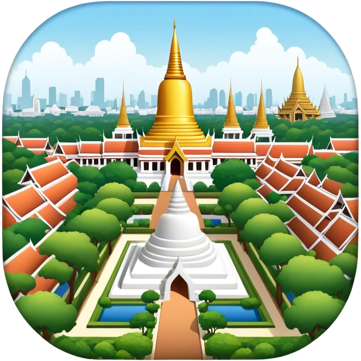 ​Cinematic Realistic Nakhon Pathom, Thailand, depicted as a historic cityscape dominated by the iconic Phra Pathom Chedi, surrounded by lush gardens, bustling local markets, and traditional Thai architecture, bathed in warm golden light and rendered with rich textures that capture its cultural and historical significance, emoji
