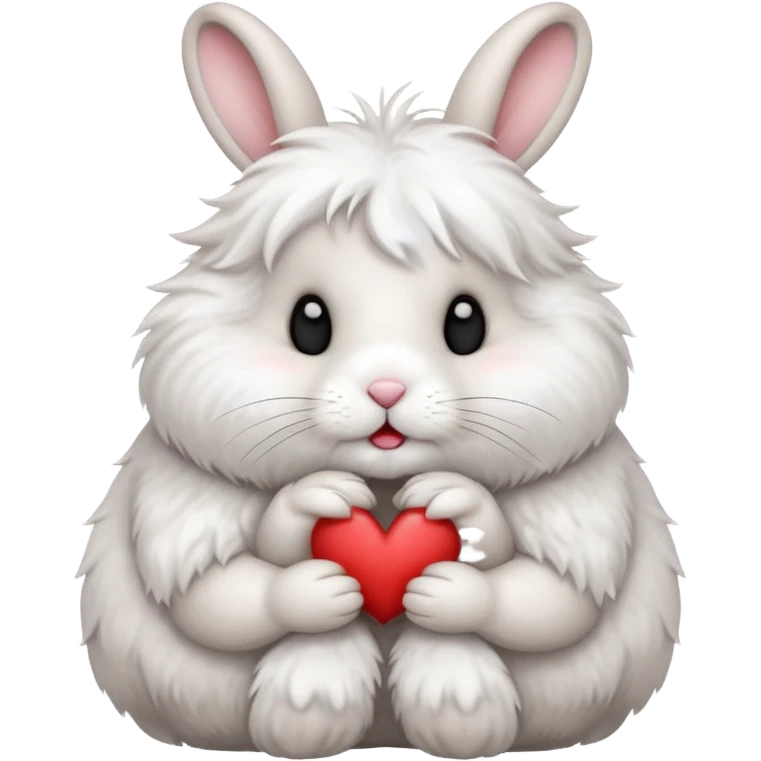 rabbit kissing emoji