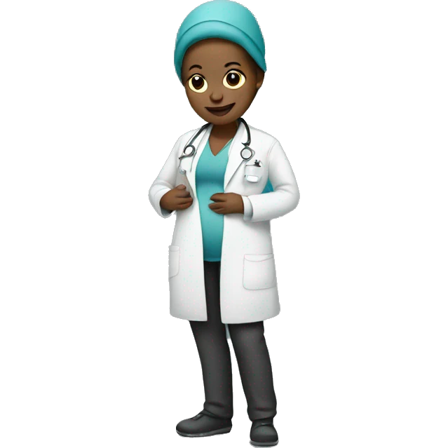 pregnant surgeon  emoji