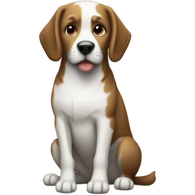 Dog with Hyatt emoji