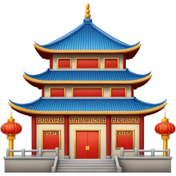 chinese building emoji