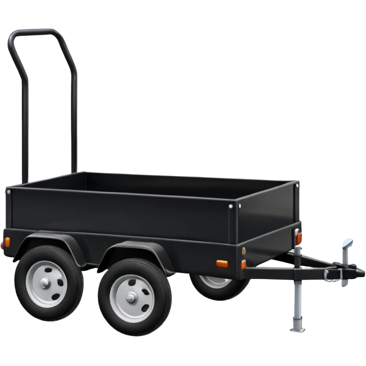 A Transport Utility Trailer for small itesm emoji
