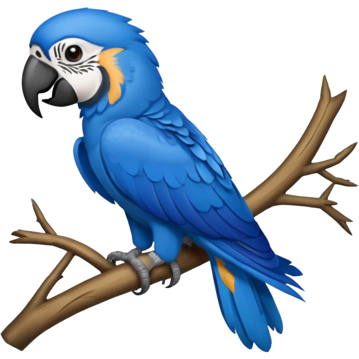 Arara azul emoji