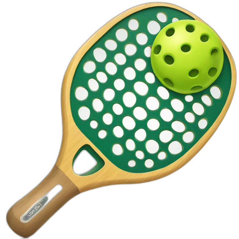 pickleball paddle emoji