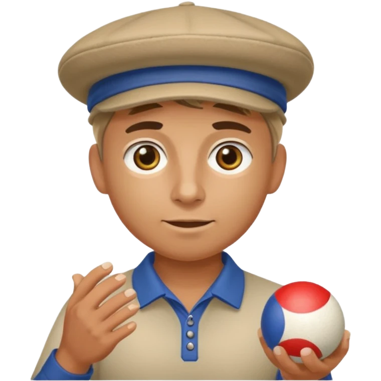 jouer de petanque emoji