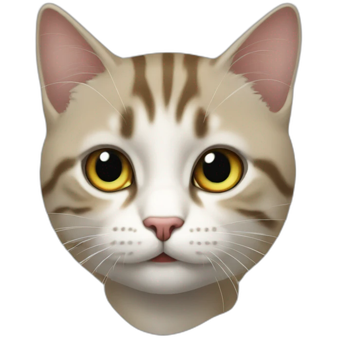 un chat trop mignion emoji