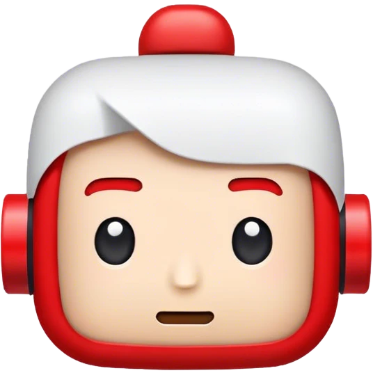 The YouTube logo is a head on a body emoji