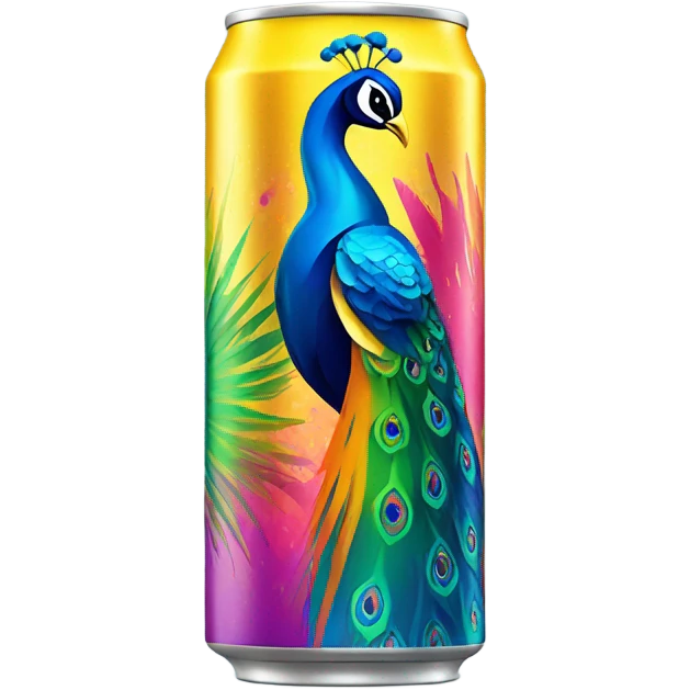 Peacock‘s Punch Energy Drink  emoji
