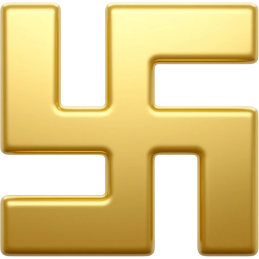 buddhist swastika emoji