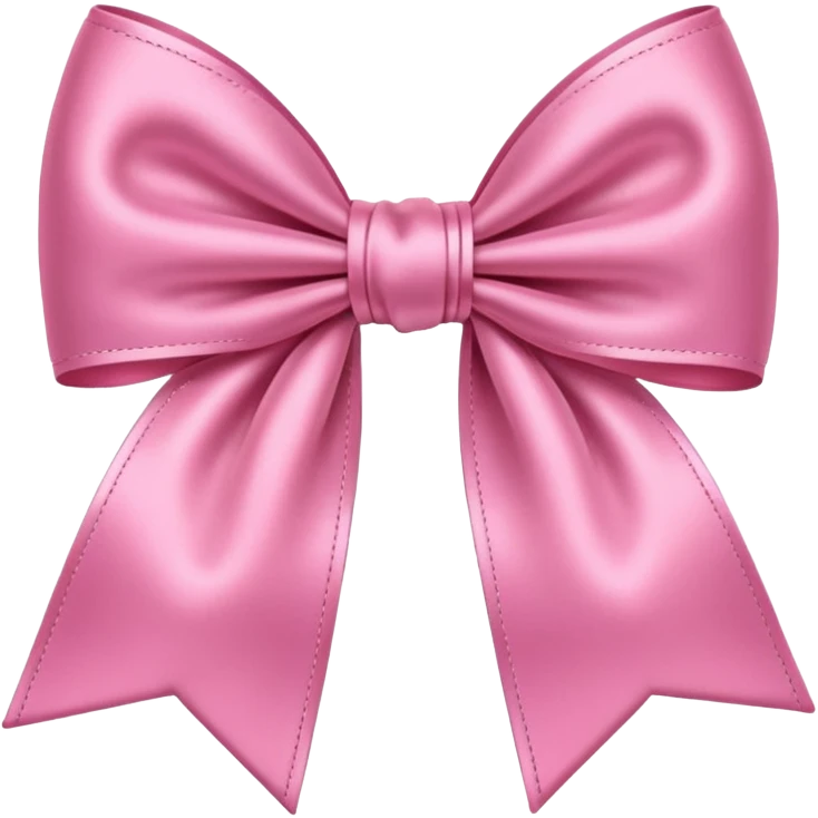pink bow emoji