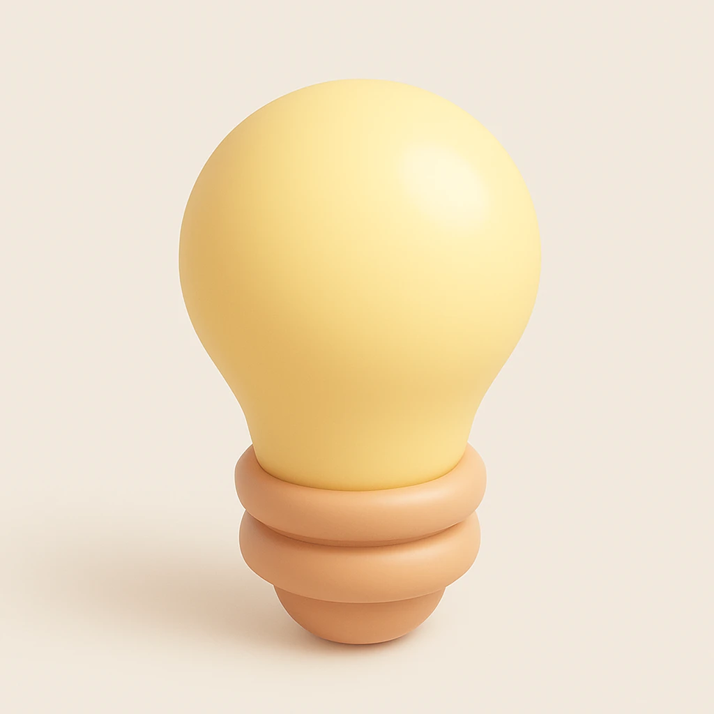bulb emoji