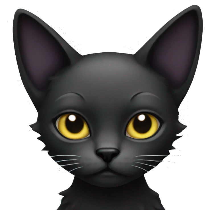 Gothic cat  emoji