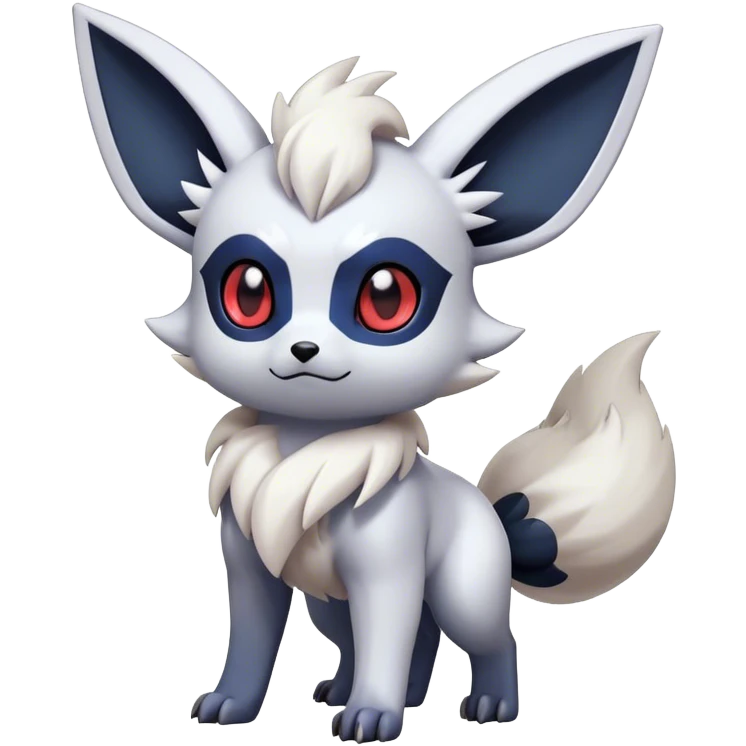 Cool Cute Kawaii Eevee-Absol-Zorua-Umbreon-Pokemon Full Body  emoji