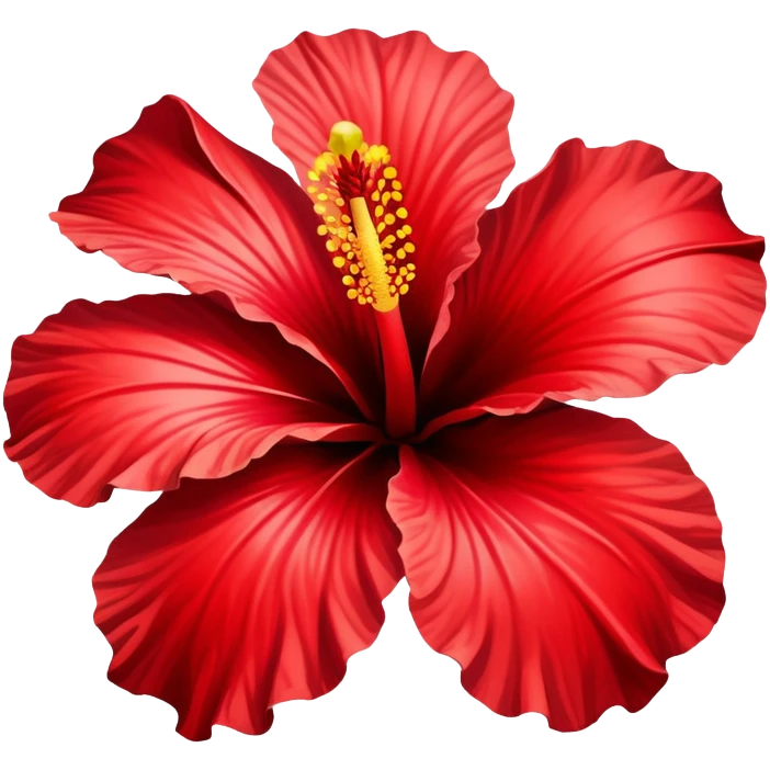 Hibiscus flower emoji