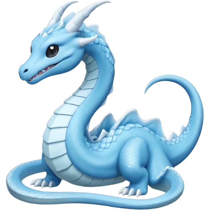 Amaura-Dragonair-Pokémon (full body) emoji