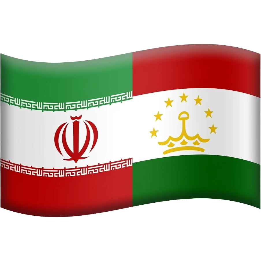 🇮🇷🇹🇯combined into 1 flag emoji