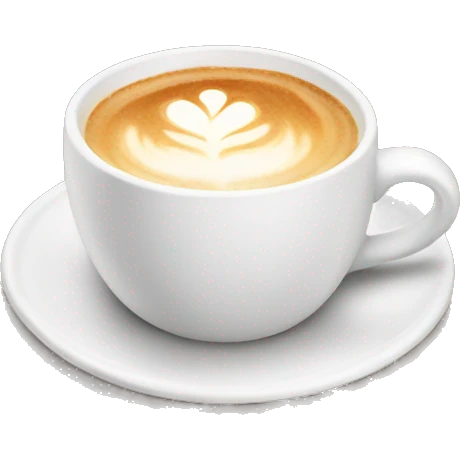 Flat white emoji