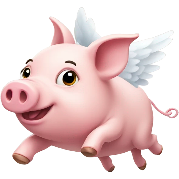 flying pig emoji