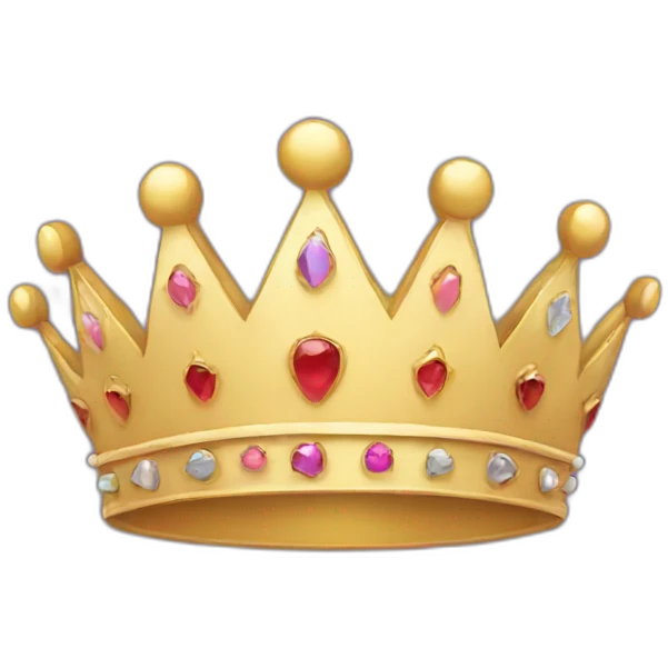 Queen crown emoji