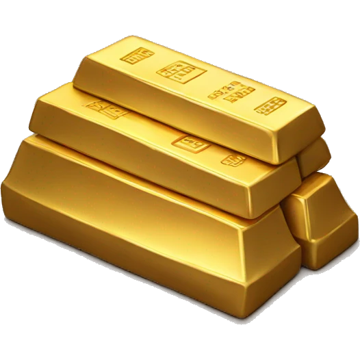 Gold bars emoji