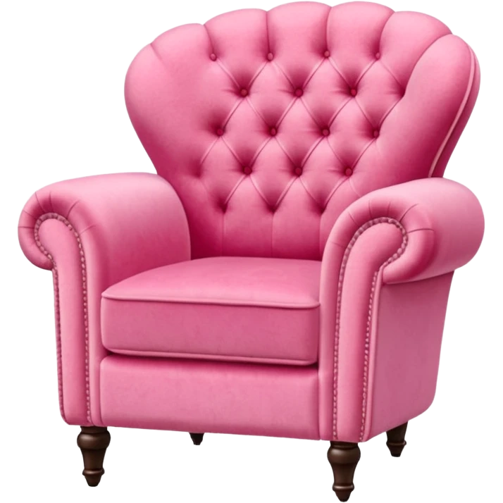 fabrics pink chair emoji