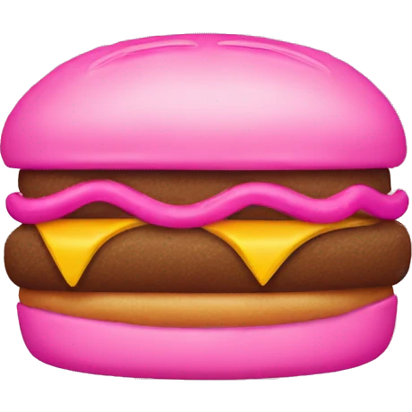 Pink McDonald’s  emoji