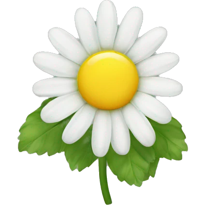 Daisy flower emoji