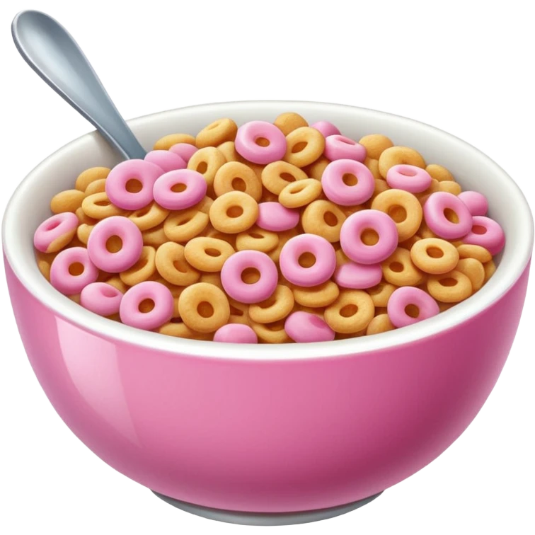 Pink Cereal emoji