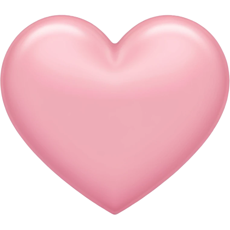 corazón rosa pastel emoji