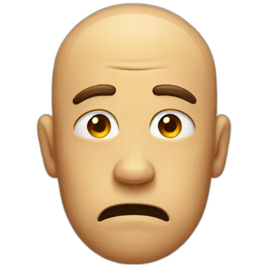 sad man upside down emoji