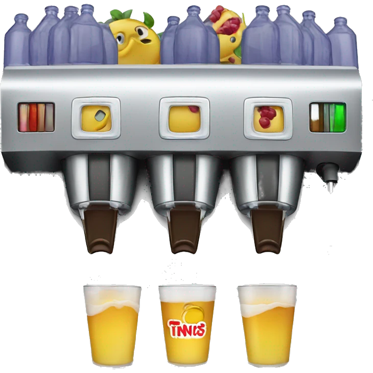 Drinkmachine with capsels emoji
