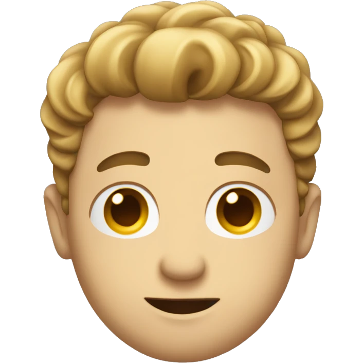 Emoji holding hans up while Looking to the right with a slight grin  emoji